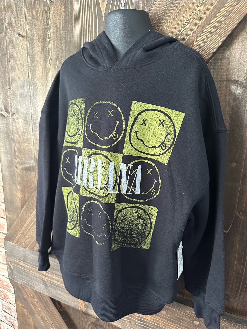 NWT kids size 6-7 nirvana hoodie